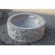 Vasque à poser Ø40 cm en pierre naturelle marbre (MARØ40-PIERRE-GR)