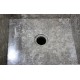 Vasque carré sur pied marbre (VASQ40PC)