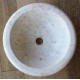 Vasque à poser ou encastrer Ø40 cm marbre full polish (MARØ40-ENCAS-CR)