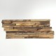 Parement bois de teck vieilli 20x50 cm (PAR-BOIS001)