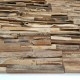 Parement bois de teck vieilli 20x50 cm (PAR-BOIS001)