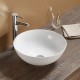 Vasque céramique en bol ronde blanc brillant L41,5 cm