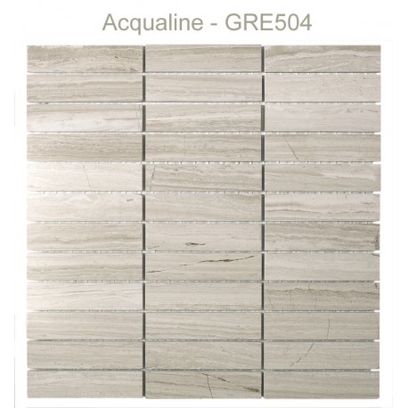 Mosaïque 30x30 en pierre effet marbre beige (GRE504)