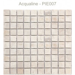 Mosaïque 30x30 pierre Blanc / Beige (PIE007)