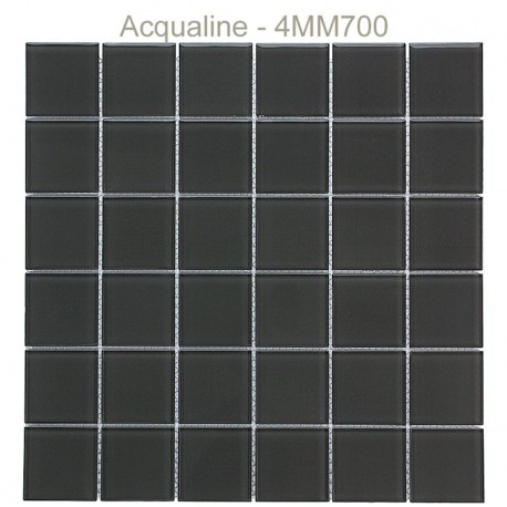 Mosaïque 30x30 verre 4mm gris taupe (4MM700)