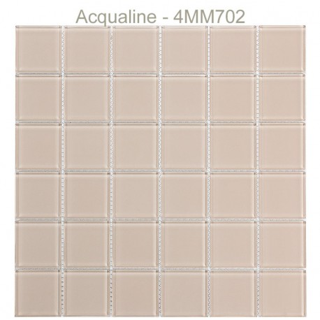 Mosaïque 30x30 verre 4mm beige (4MM702)