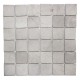 Mosaïque 30x30 Parquet stone 5x5 white (MOS004)